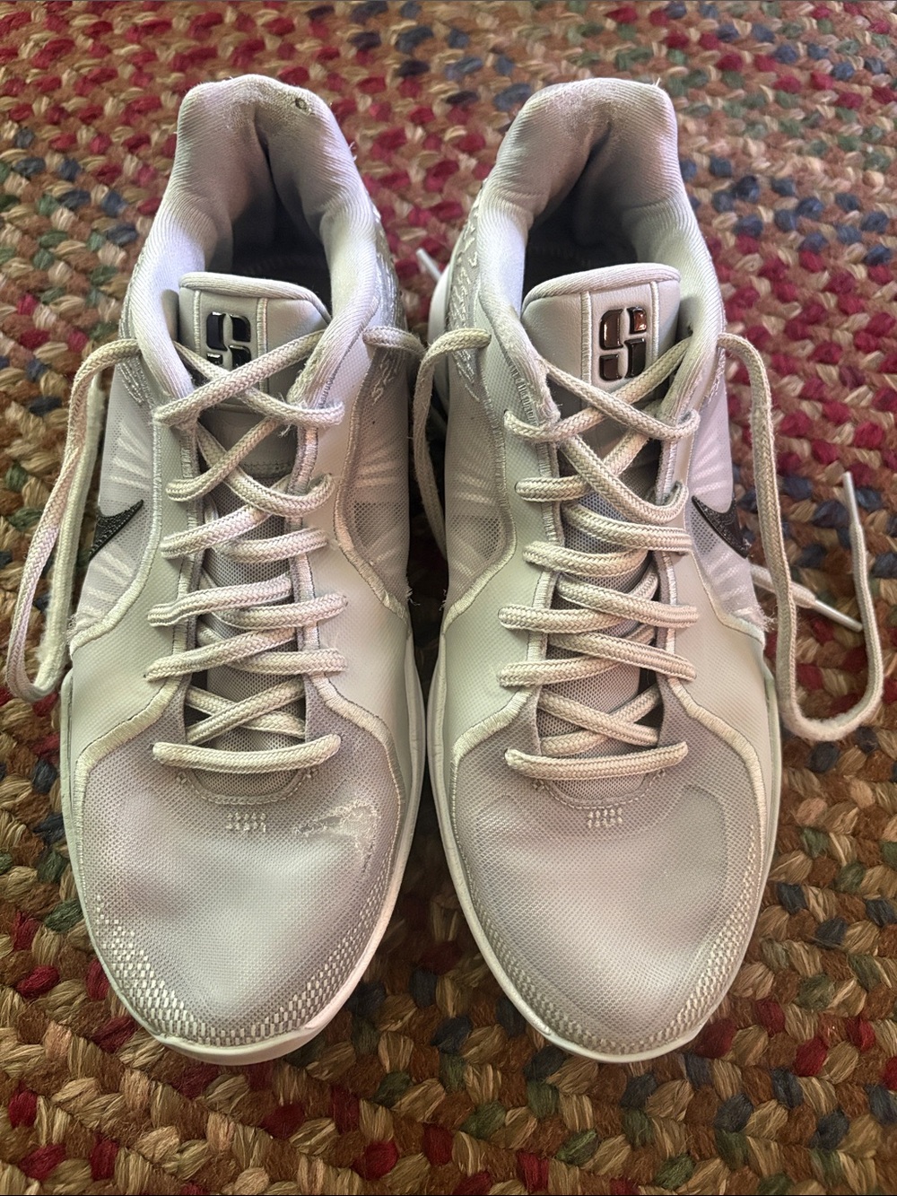 Sabrina’s Nike White and Light Gray Women's Athletic Shoes